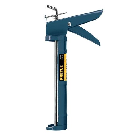 Aplicador de silicona con cremallera pretul  Azul